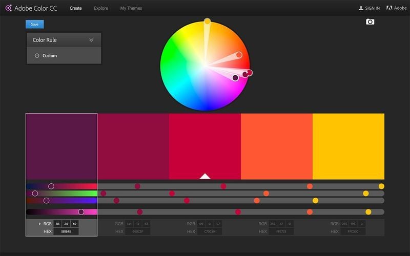 Cool colours Cool colours